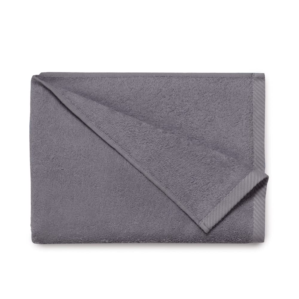 Top Towel - Plus - Large bath towels - Bath towels - 2 hand towels or sink- 50x100cm - 100% cotton - Grey - image 4