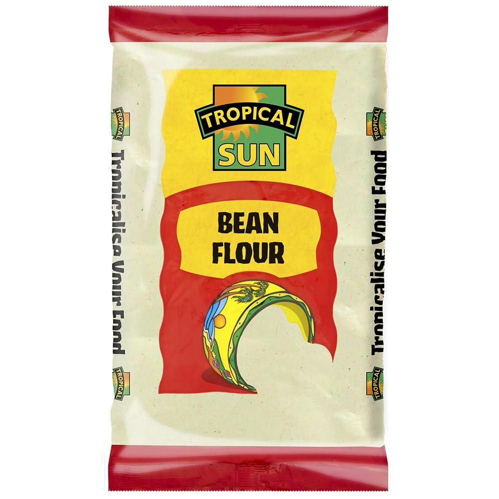 Tropical Sun Bean Flour - 1.5kg Ground Black-Eye Beans (Pack of 6)