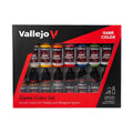 Vallejo Game Color Acrylic Paint Set - 16 Colors for Fantasy Miniatures