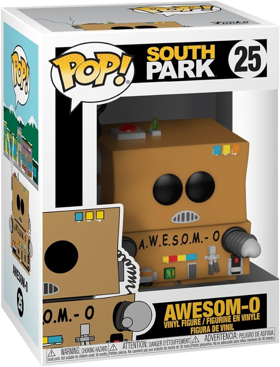 Funko Pop! South Park Eric Cartman Awesom-O 3.75" Vinyl Figure