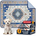 YOSEPATI Washable Dog Pee Pads | 2-Pack Reusable Absorbent Whelping Mats
