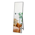 Hoikwo Full Length Standing Mirror | 55x16 Black Frame Wall Mirror