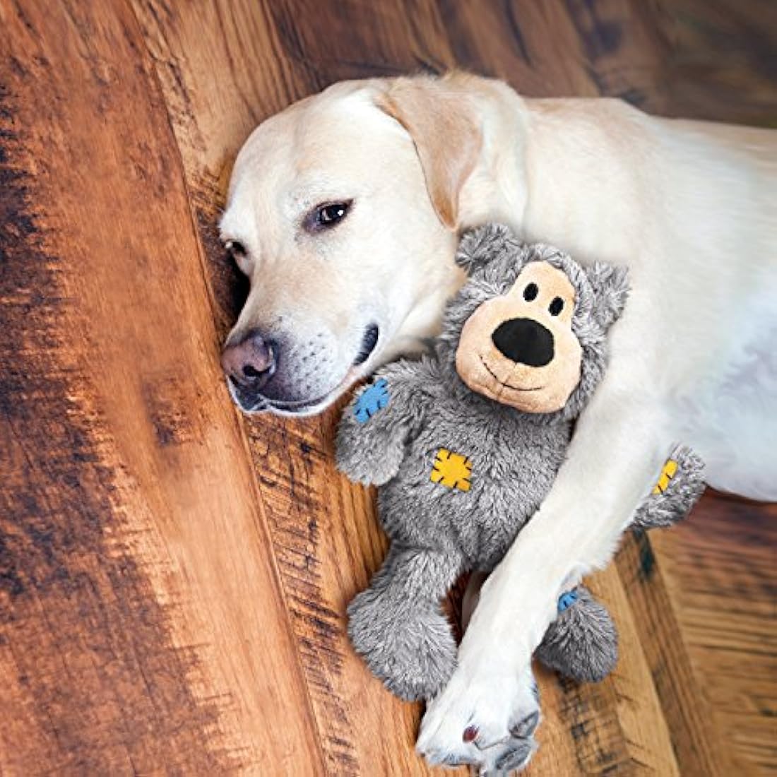KONG Wild Knots Bear Dog Toy – Extra Large Durable Knotted Rope Plush