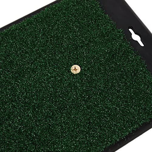 Callaway FT Launch Zone Golf Hitting Mat – Durable Rubber Backing, 1' x 2'