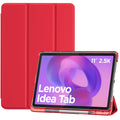 ProCase Lenovo Idea Tab 11" 2025 Case – Slim Tri-Fold Folio, Red