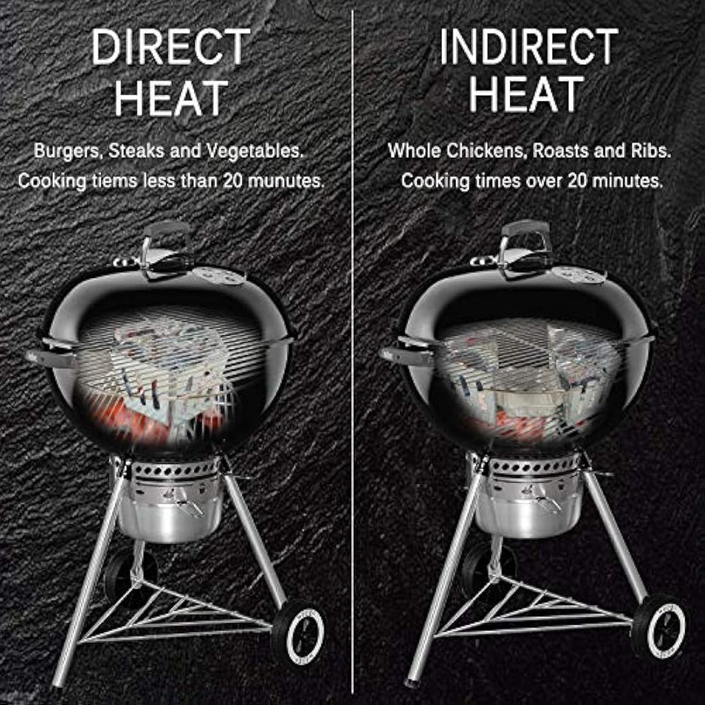 Denmay Charcoal Basket Briquet Holders for Weber 57CM Kettle Grills, 2 Pack