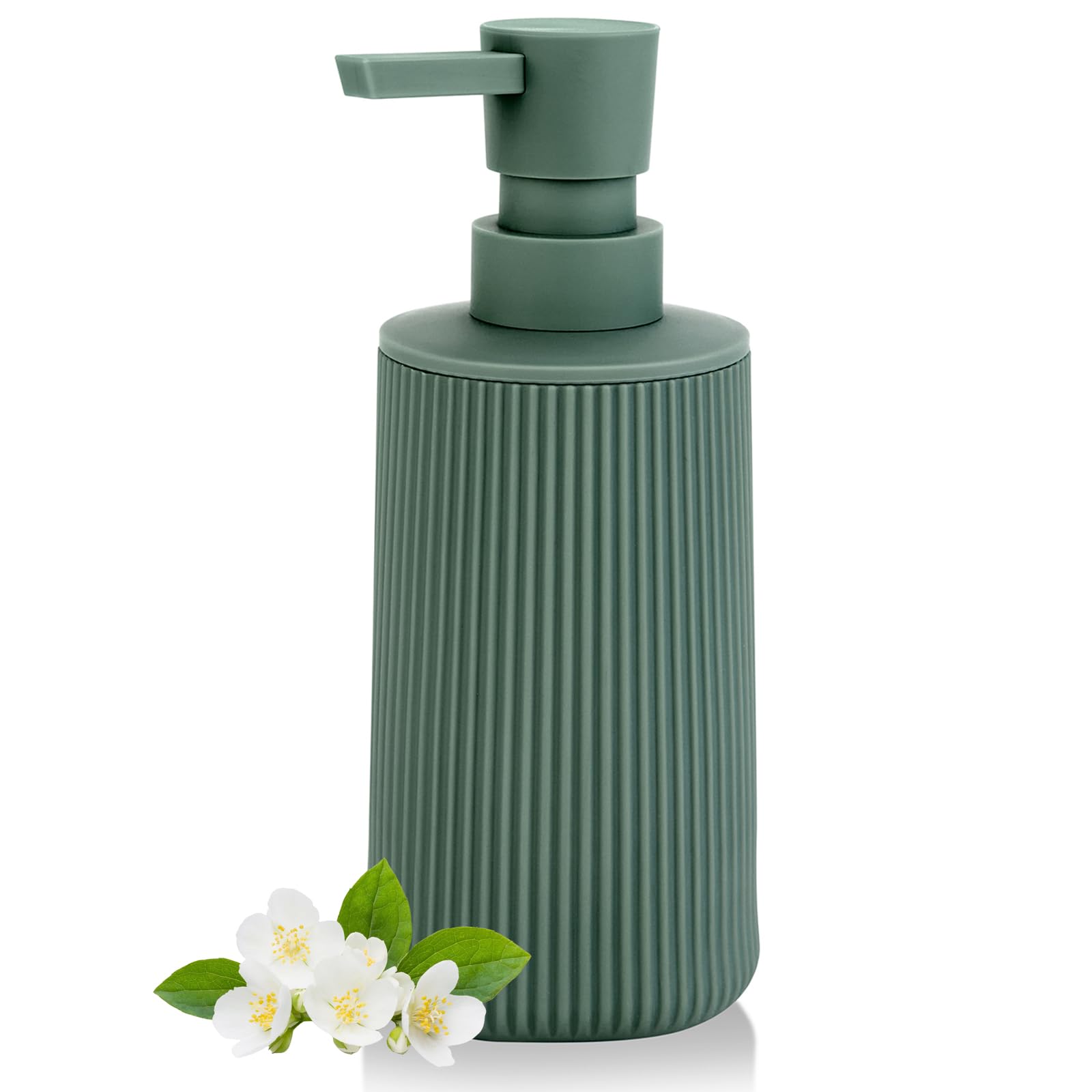 Green Soap Dispenser | Refillable 250ml ABS Plastic Bottle