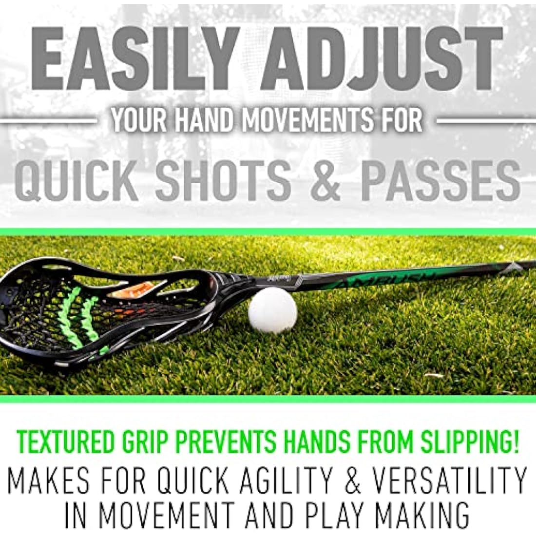 Franklin Sports Ambush Lacrosse Stick – Aluminum Shaft for Youth & Adults