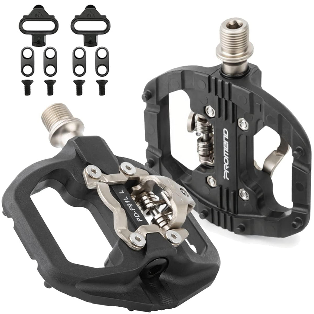 Dual Platform MTB Pedals | Clipless & Flat Nylon Fiber