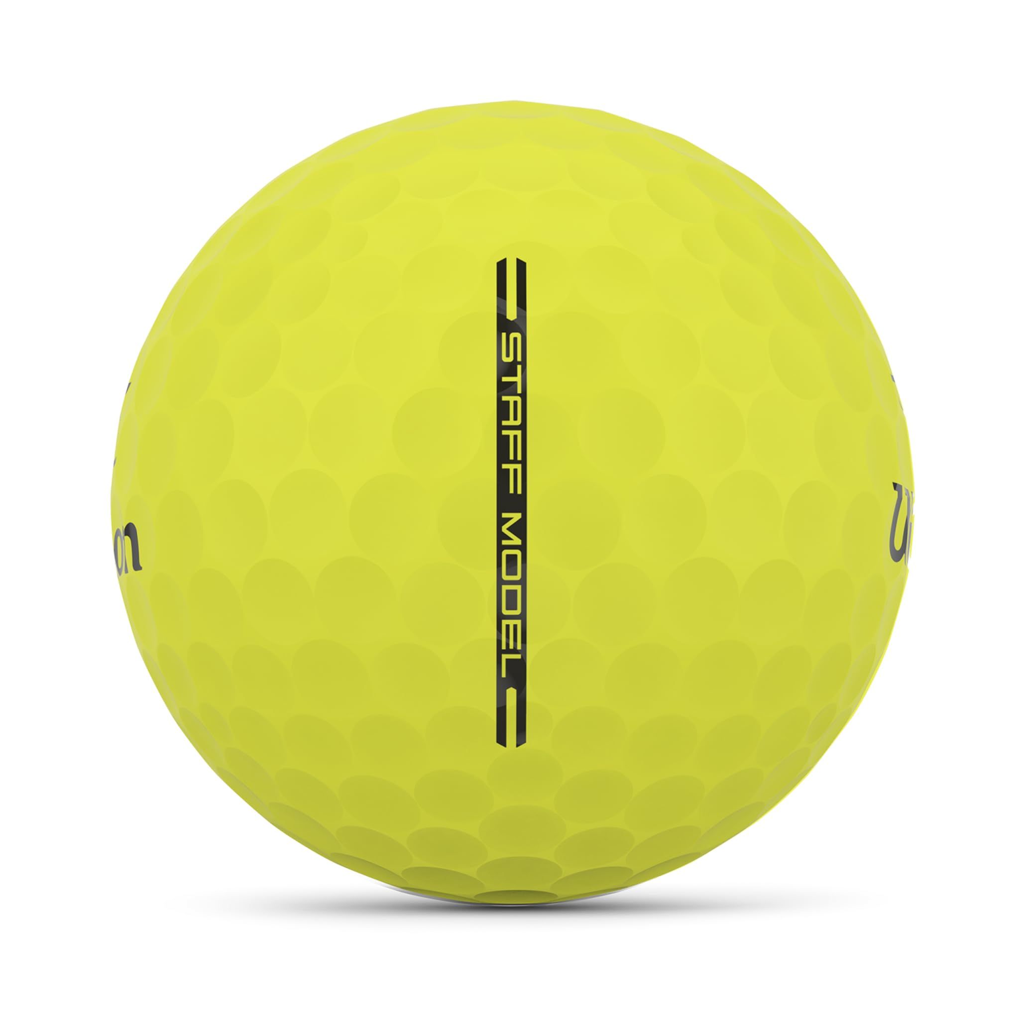 Wilson Staff Model Golf Balls – 4-Piece Urethane High Spin, Yellow, 12-Pack