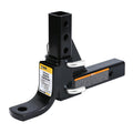 MaxxHaul 8-Position Adjustable Ball Mount Trailer Hitch – 5000 lbs GTW