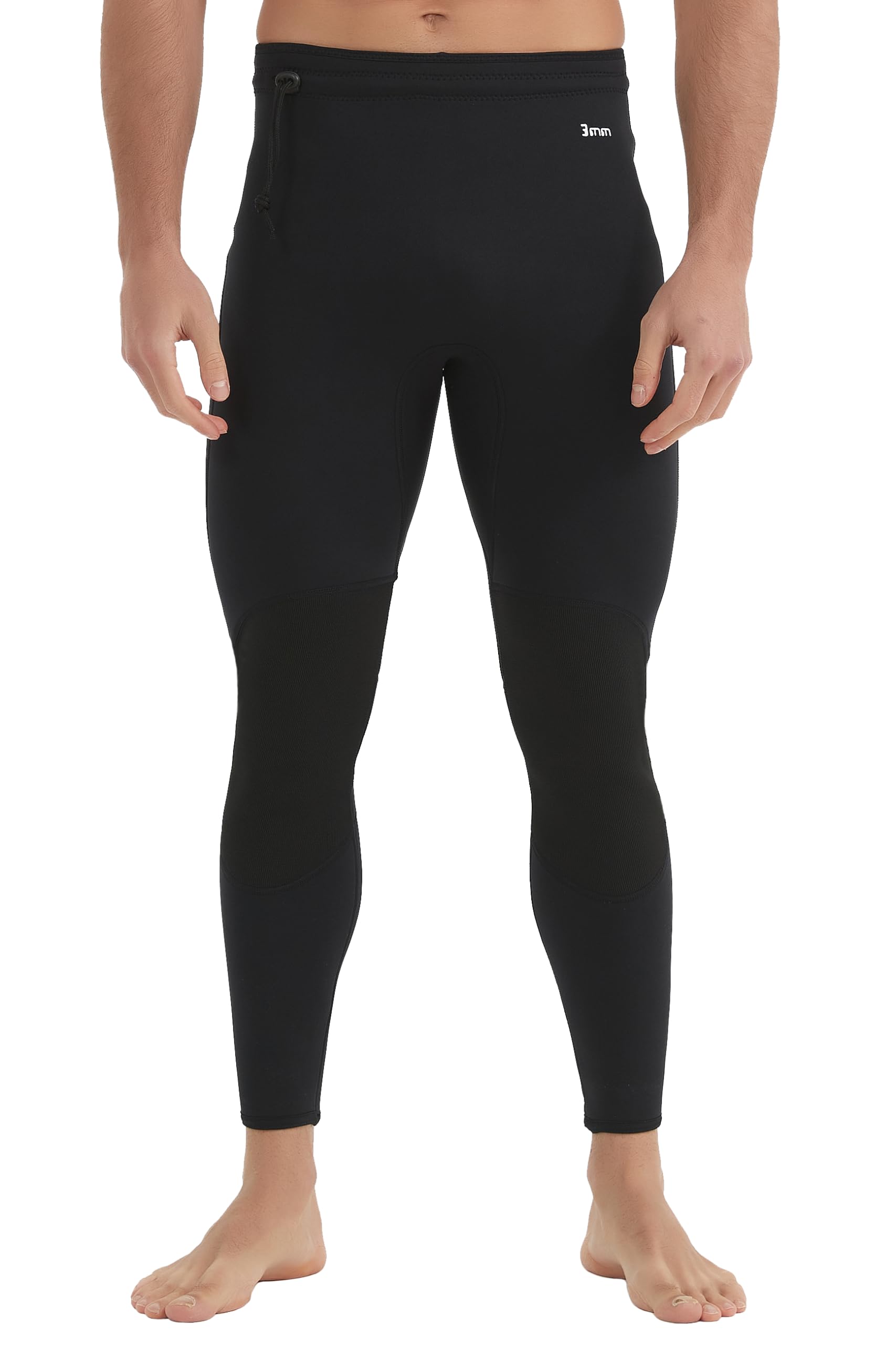Lemorecn 3mm Neoprene Wetsuit Pants | High Waist Water Sports Bottoms