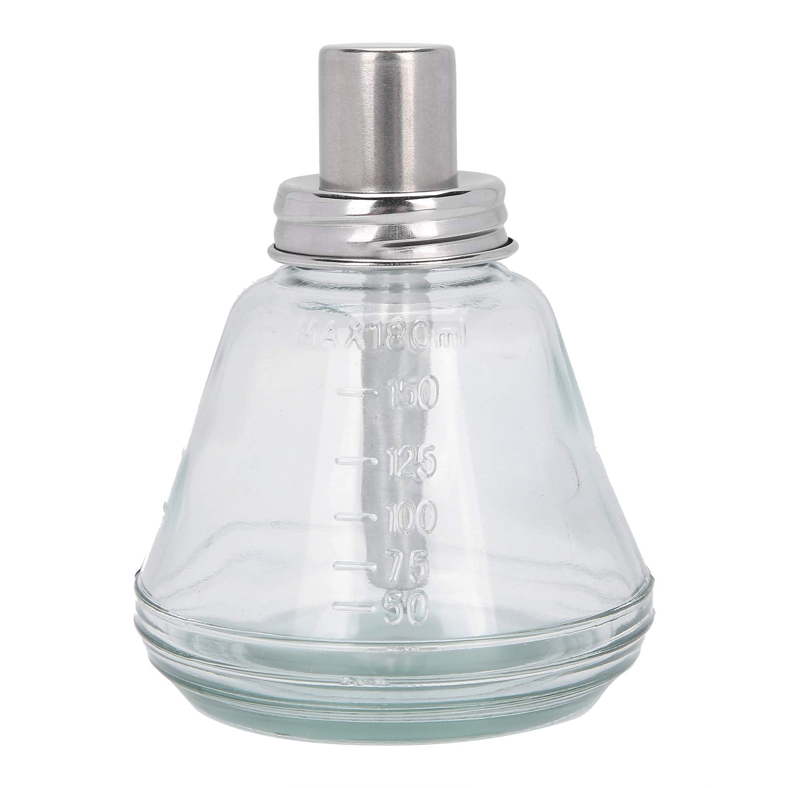 180ml Glass Pump Dispenser – Refillable Nail Polish Remover Bottle