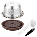 Reusable Nespresso Vertuo Pods – Stainless Steel 230ml Set