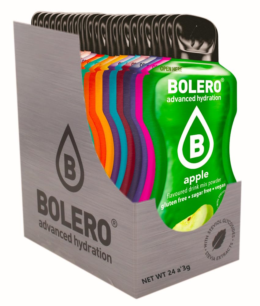 Bolero Exotic Fruit Drink Mix – Sugar-Free Instant Powder (24 Pack)