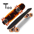 GIEEU Complete Skateboard – 9-Layer Canadian Maple with Flashing Wheels