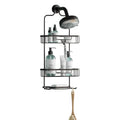 Zenna Home Rustproof Aluminum Over-The-Shower Caddy - 2 Shelves, Bronze