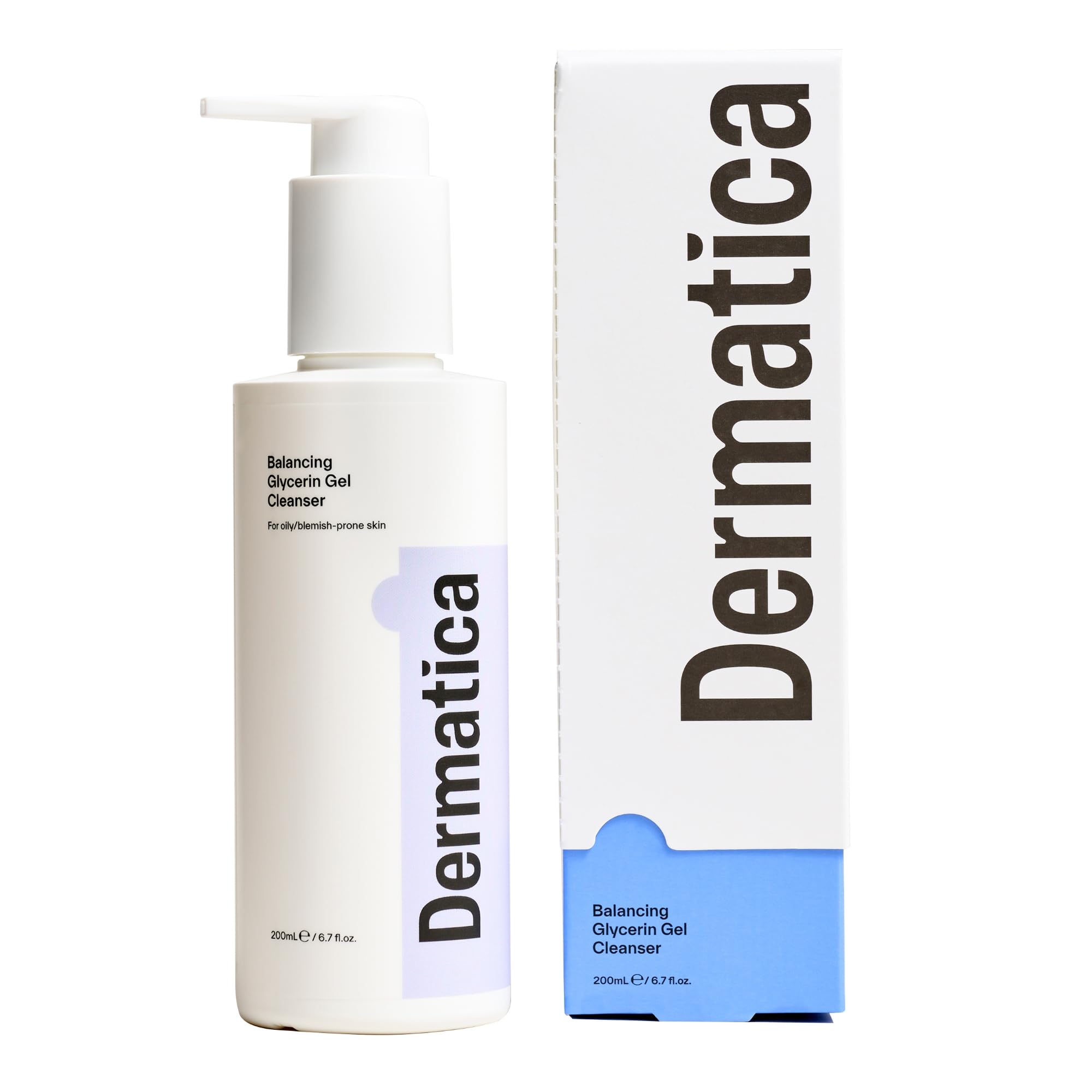 Dermatica Balancing Glycerin Gel Cleanser | Anti-Breakout & Makeup Remover