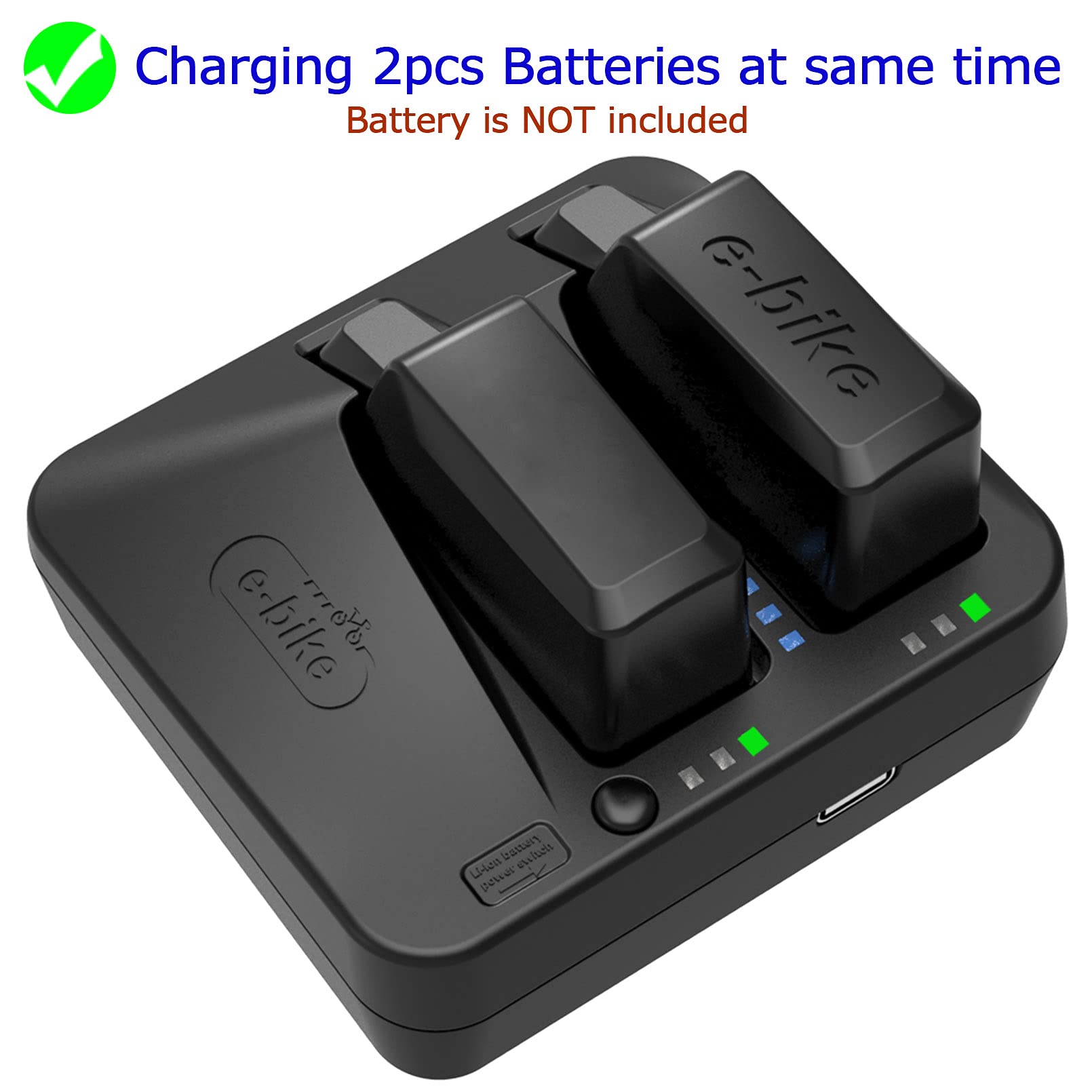 Jolof Store 2-Port SRAM Red eTap AXS Battery Charger & Power Bank