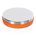 Belle Vous Steel Bench Block – 3 Inch Round Metal Stamping Anvil with Base