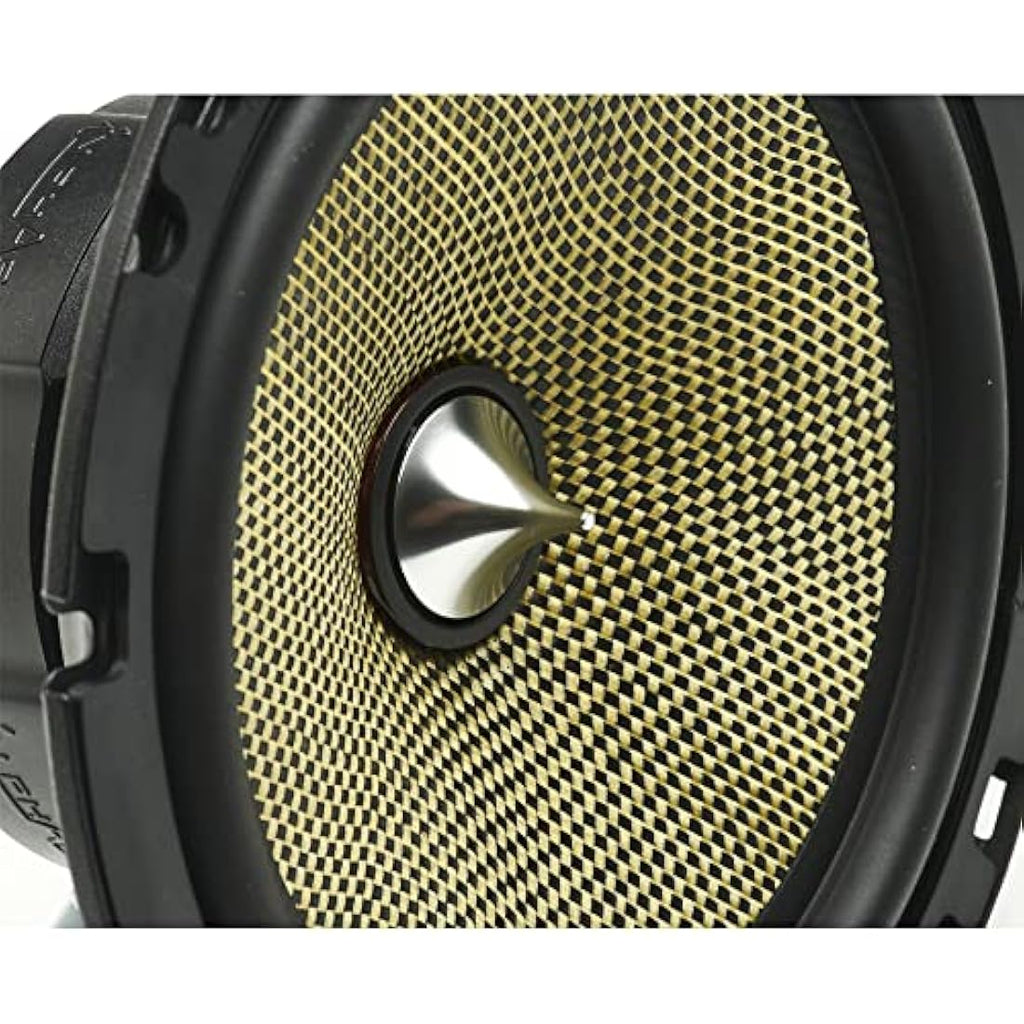 In Phase SXT1035 4 Inch 200W 2-Way Coaxial Shallow-Mount Car Speakers