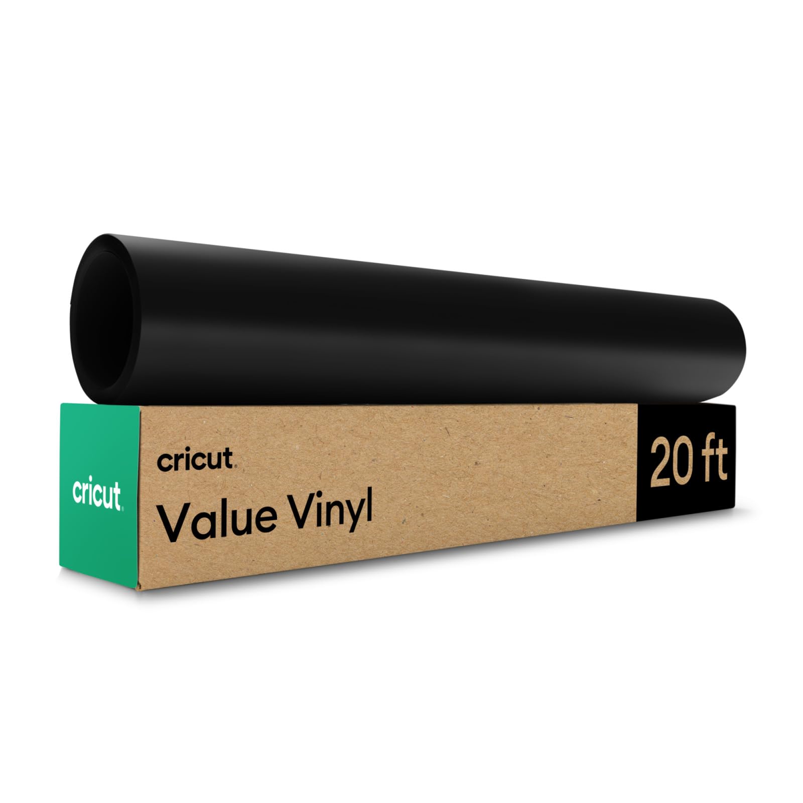 Cricut Permanent Value Vinyl – Matte Black – 30.5 cm x 6.1 m Roll