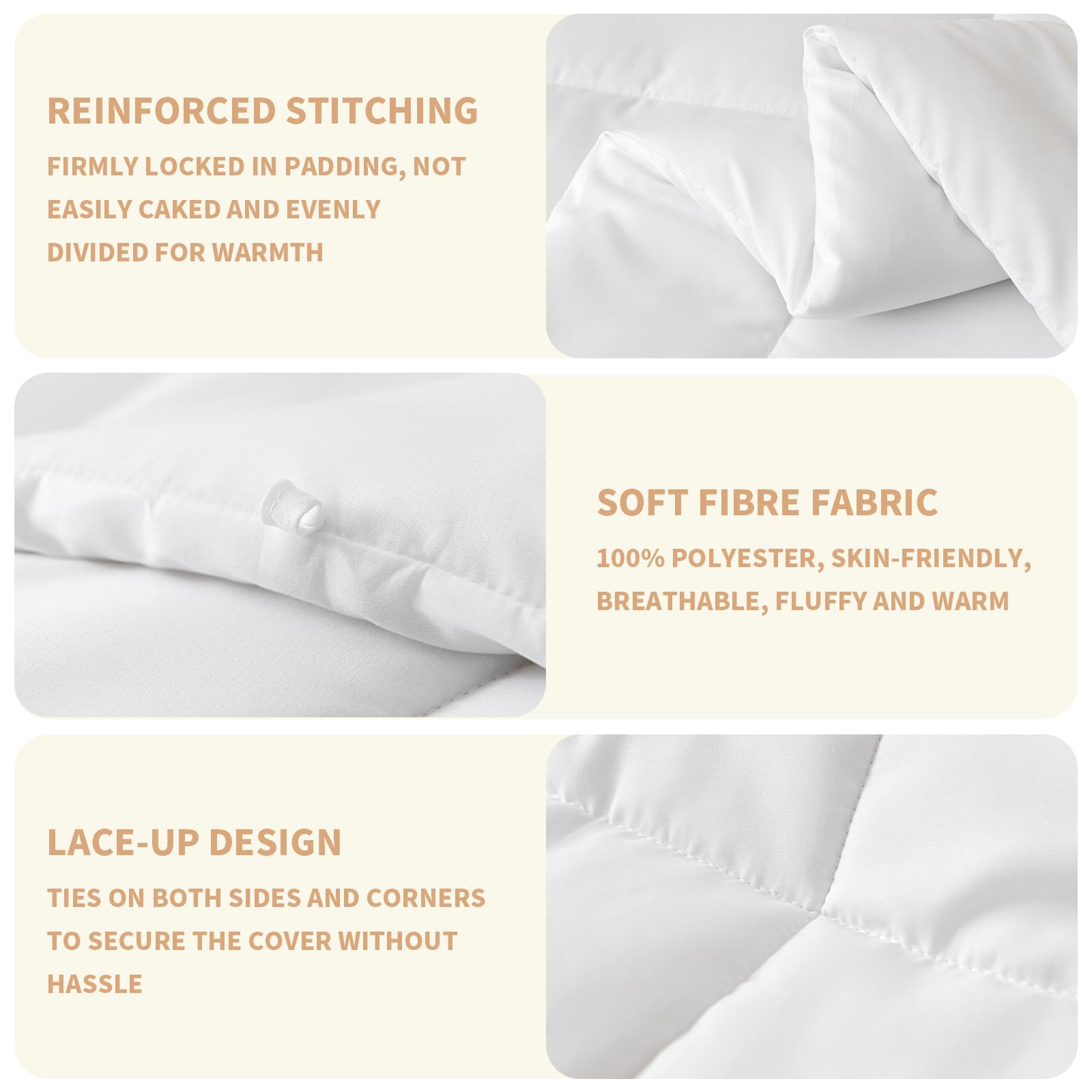Good Nite King Size Duvet 15 Tog – Warm Winter Microfibre Quilt