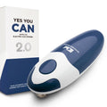 Kitchen Mama Auto 2.0 Electric Can Opener – Smooth Edge, Navy Blue