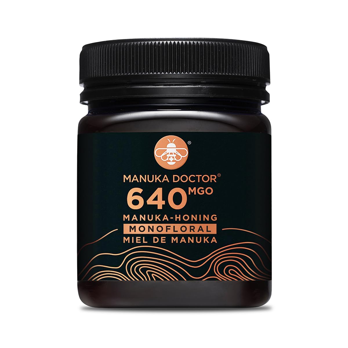 Manuka Doctor MGO 640 Manuka Honey | Genuine New Zealand Raw Honey, 250g