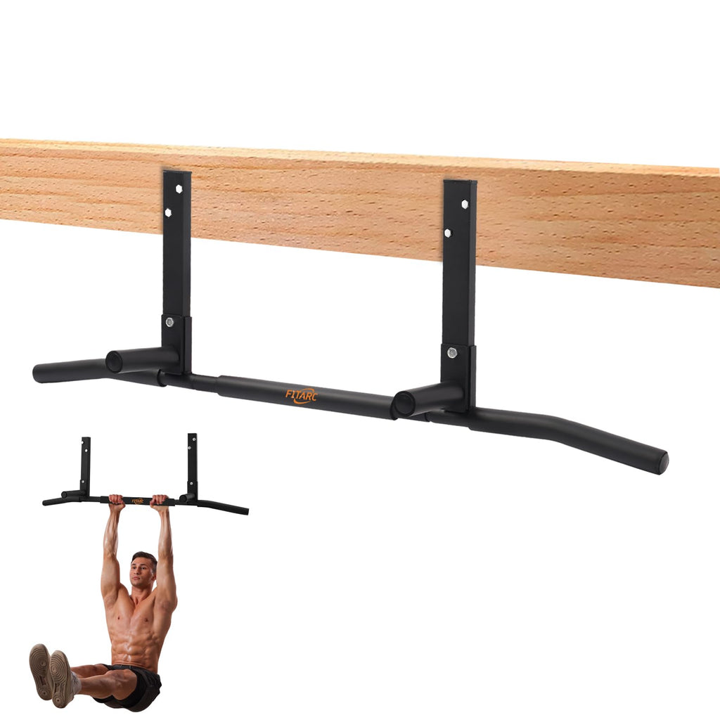 Fitarc Joist Mount Pull Up Bar – 42 Inch Heavy Duty Ceiling Chin Up Bar