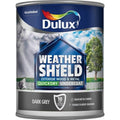 Dulux Weathershield Quick Dry Undercoat - Dark Grey Exterior Paint 750ml