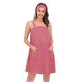 Verve Jelly Women's Spa Wrap Towel with Headband | Watermelon Red XXL
