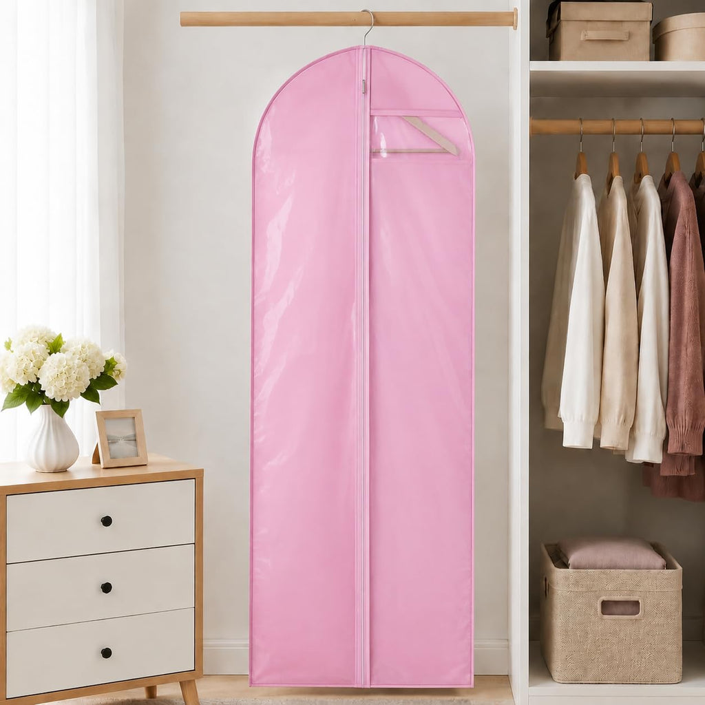 Niviy Wedding Dress Bag 60 x 180 cm, Long Dress Garment Cover with Handle - image 2