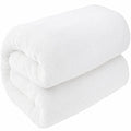 Aaf Textiles Bath Sheets Extra Large Oversized 96 x180 cm in White, 100% Egyptian Cotton Style 515 GSM Shower Towel – Thick and Absorbent - image 1