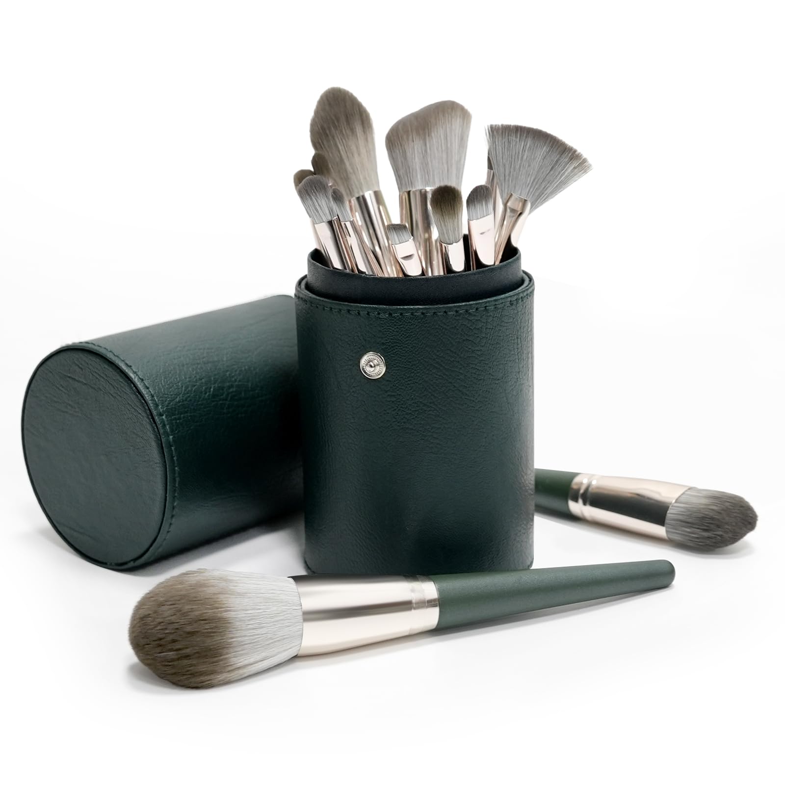 14pc Makeup Brush Set – Hypoallergenic Synthetic Fiber