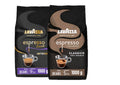 Lavazza Intenso & Italiano Espresso Whole Coffee Beans - 2kg (2 x 1kg)