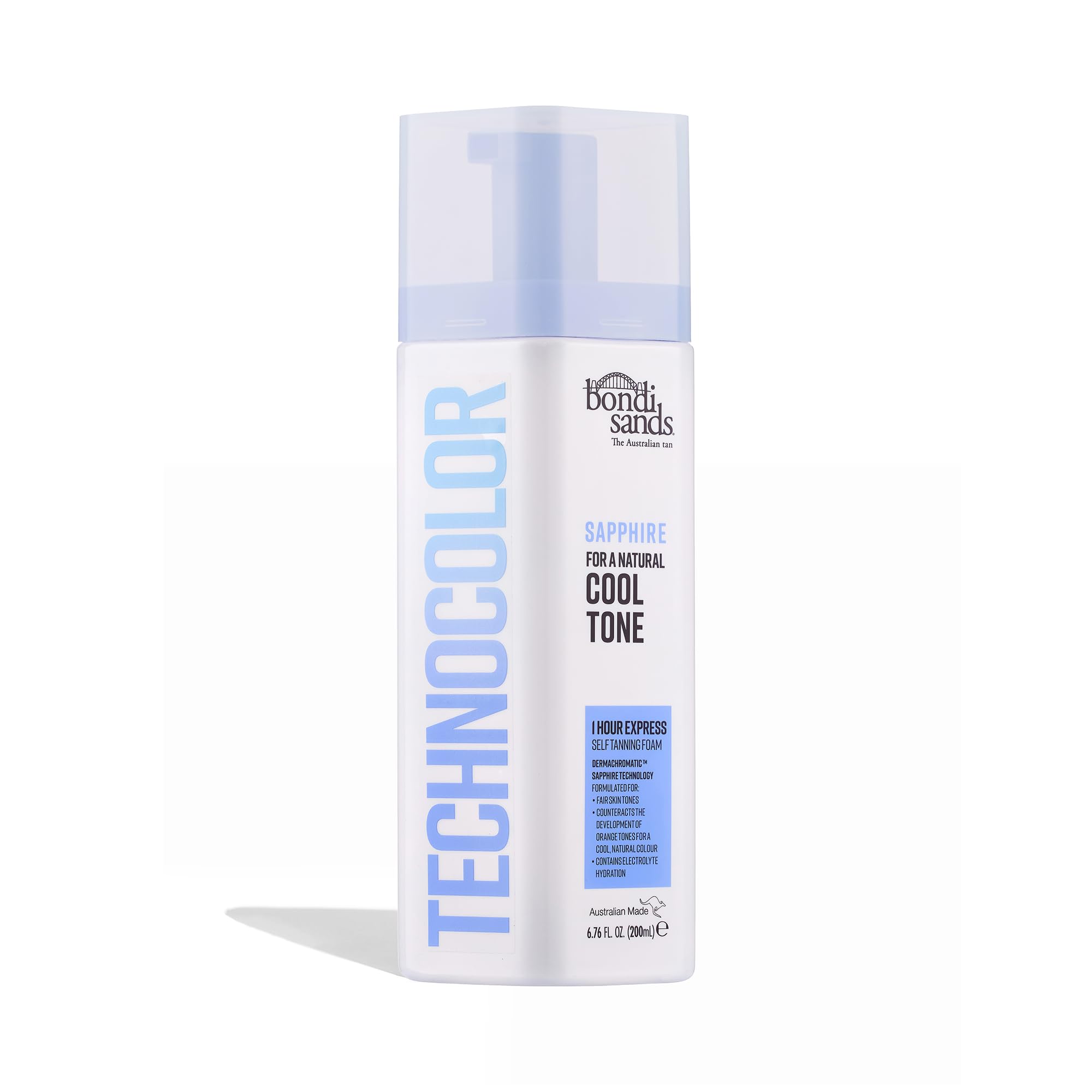 Bondi Sands Technocolor Sapphire 1-Hour Express Self-Tanning Foam