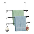 Over-the-Door Towel Rack – 3-Tier Expandable Metal Hanger
