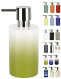 Spirella Porcelain Tube Soap Dispenser – Lime Gradient Bathroom Decor