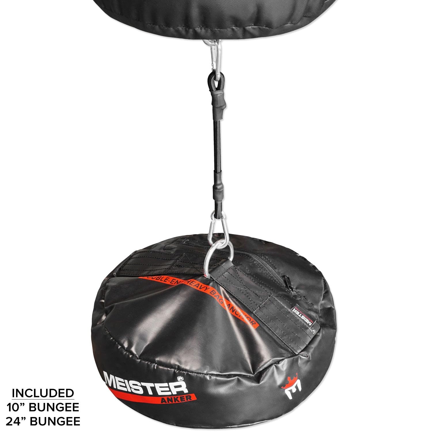 Meister Anker Heavy Bag Floor Anchor with Bungees for Boxing