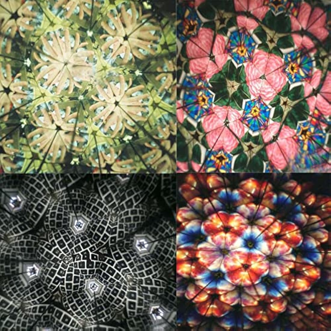 ZEALMAX Handmade Glass Kaleidoscope Toy – Pastoral Style Gift