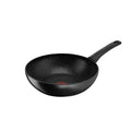 Tefal Titanium Stone Non-Stick Wok – 28cm Induction & Metal Spatula Safe