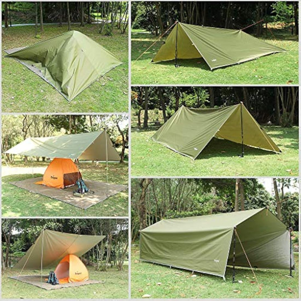 Unigear Waterproof Rain Fly Tarp | Lightweight Camping Tent Shelter
