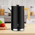 London Boutique Electric Kettle – 3KW Rapid Boil Stainless Steel