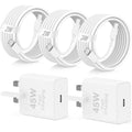 45W USB C Fast Charger for iPhone 17/16 | MFi Certified