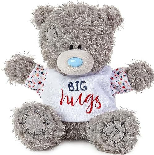 Me to You Tatty Teddy Big Hugs Bear - 10cm Grey Plush Collectible