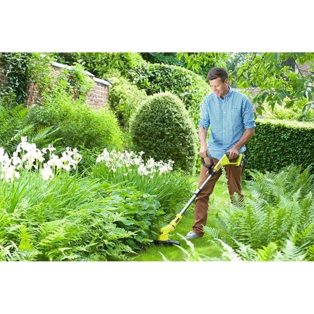 Ryobi ONE+ Cordless Grass Trimmer | 25-30cm Adjustable Path (Zero Tool)