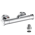 kisimixer Thermostatic Shower Mixer Bar Valve | Top Outlet Chrome Tap