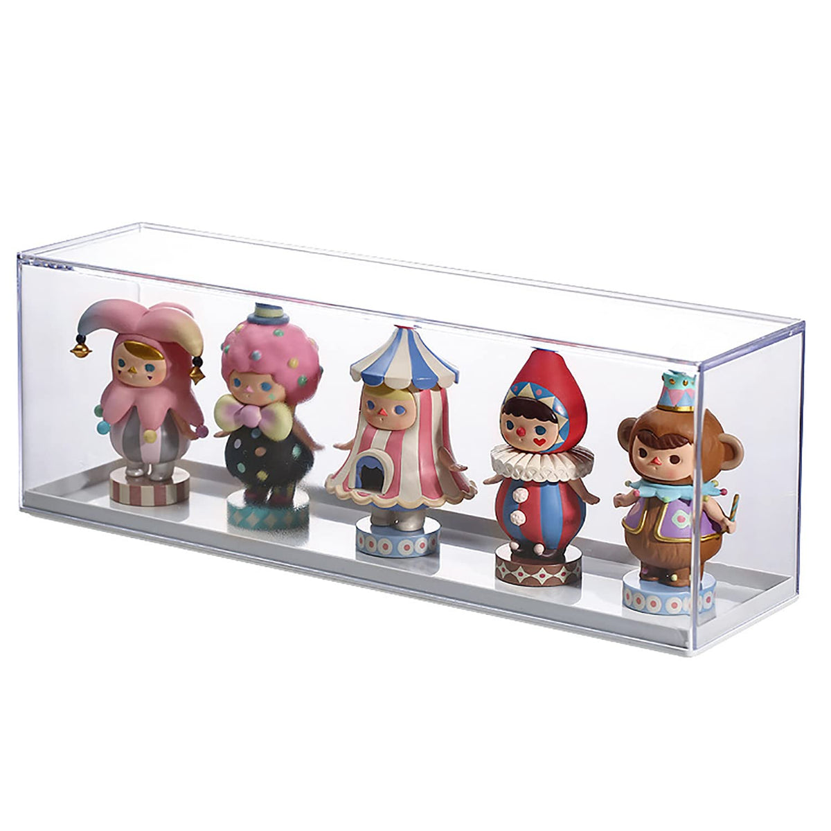 Clear Display Case for Figures，Acrylic Display Case for Doll Toy Collectibles, Action Figures - image 1