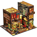 Shylamb DIY Book Nook Kit – Scarbrough 3D Wooden Puzzle Bookend with LED